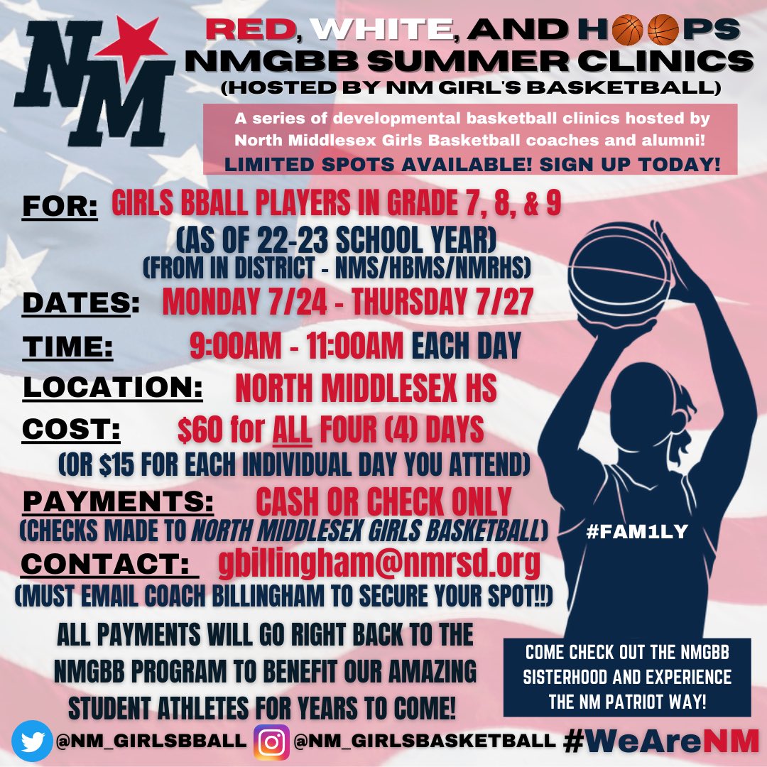 North Middlesex GBB tweet media