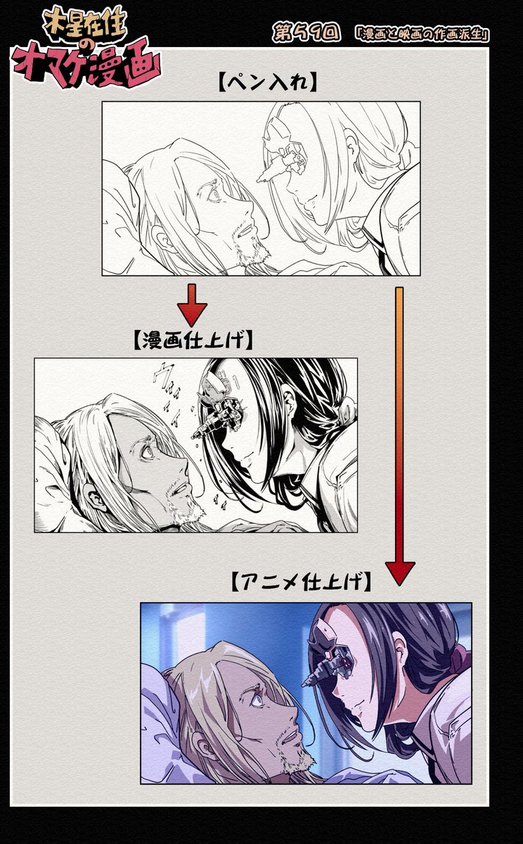 (1/5)
機械人形ナナミちゃん
~オマケ漫画 第59話~
漫画制作と映画製作の作画を
どこまで共有できるかを模索する回となります。
#ほぼ毎日漫画更新199日目 #漫画がよめるハッシュタグ
【全話】
https://t.co/JZ9s1bJS47