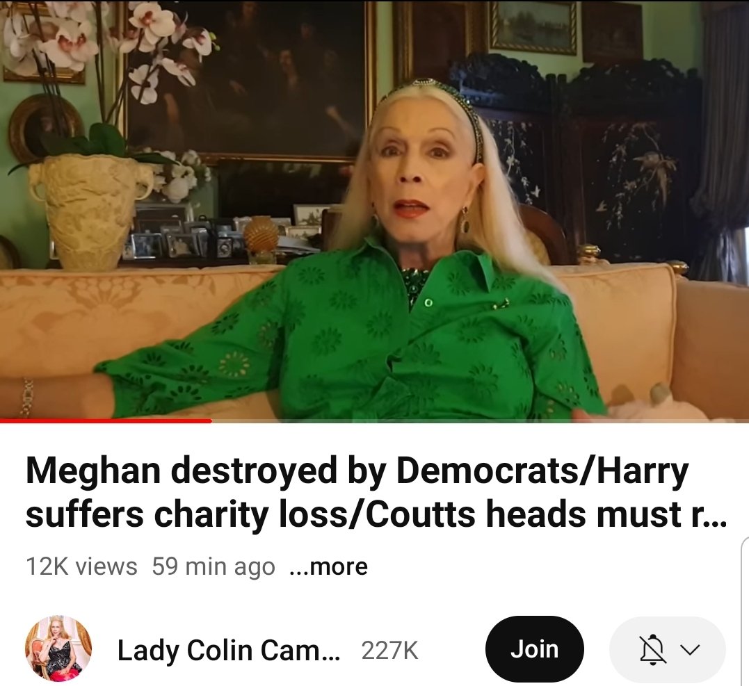 Van7212's tweet image. "They are regarded, within the Democratic Party as dangerously naive, spoilt, and immature inadequates, not only politically, but also personally." Lady C's source within the Dems.🤭🤣🤣
How embarrassing😂👍
youtu.be/i46-TZVjL9k
