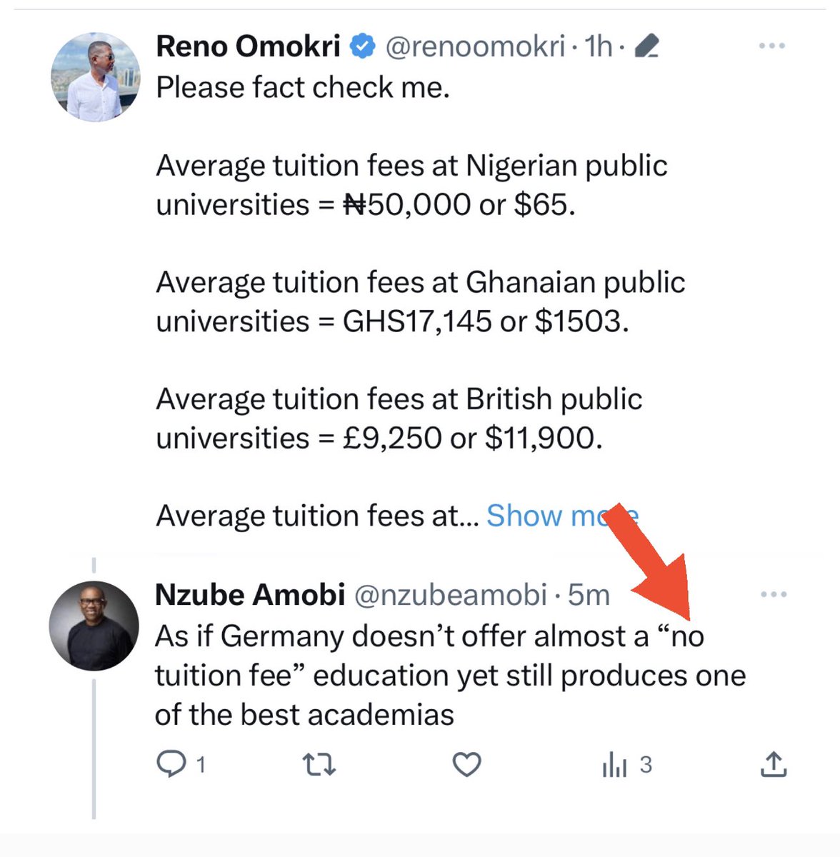 Reno Omokri tweet media