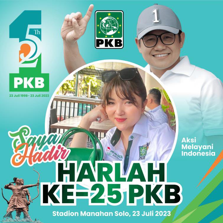 #Harlah25PKB #HARLAHPKB #1AbadNU
 #PKBMelayaniIndonesia 
@DPP_PKB