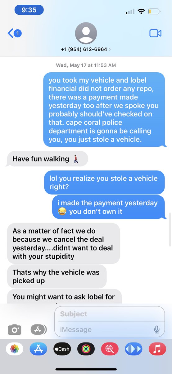 MercierPat's tweet photo. @pulte scammed (yo-yo financing) by two used car dealerships…. over 6 grand in down payments they stole and kept from me (after making me sign papers, telling me i was approved, then towing the car out of my driveway) after not really being approved. $Pmercy https://t.co/NMFq10LSQ0