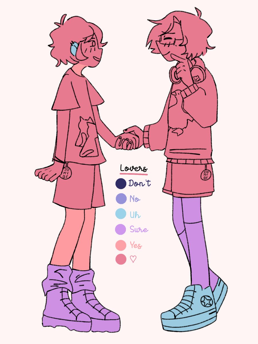 ddoooooll's tweet photo. Un collab de la pareja #freddold 🫶
y gracias x el lindo coloreado del dibujo @freddold x ti quedó lindísimo 🩷 https://t.co/1DKxYwycc3
