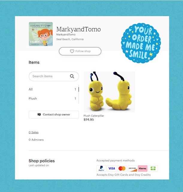 pickles_house's tweet photo. 😍 My ETSY SHOP is now open! 🎉
TOMO PLUSH https://t.co/NnvBuThXv0
Tomo is Marky's best friend and can be your best friend too!
https://t.co/kuv4qIviMy
#new #etsyshop #etsy #smallbusiness #fyp #markybook https://t.co/xRYGOBGDTk