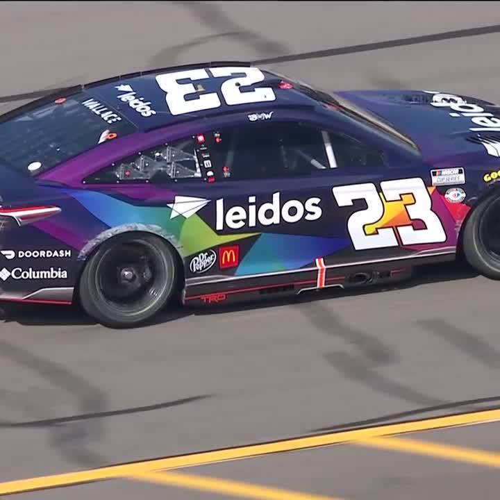 RT @NASCAR: He just ran out of room!
Contact for the No. 23 in the final round! #BuschLightPole https://t.co/ozsXmXfxj4