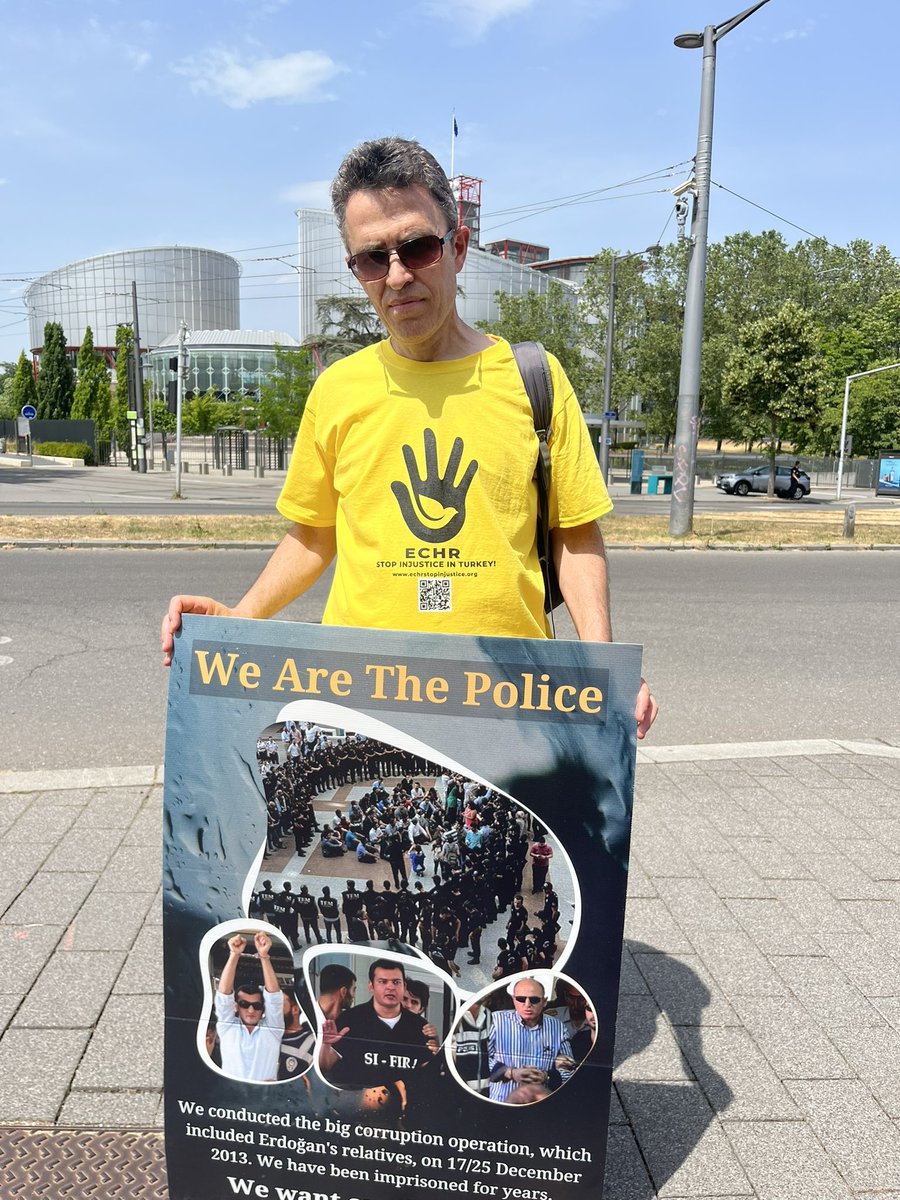 Do you know that these policemen have been in prison for 9 years for catching big thieves in Turkey?
<a href="/ECHR_CEDH/">ECHR CEDH</a> <a href="/MaryLawlorhrds/">Mary Lawlor UN Special Rapporteur HRDs</a> 
TenkilFelaketinin İzleri
<a href="/krgz_turgay/">J.turgay</a> 
#Trabzon #Genocide #Messi𓃵