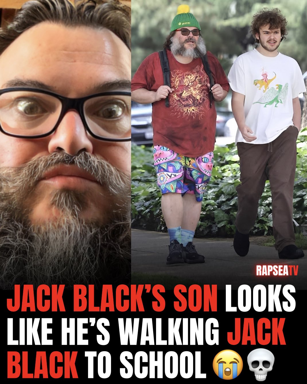 Jack Black: My Teen Sons 'Want to Get as Far Away from Me as Possible