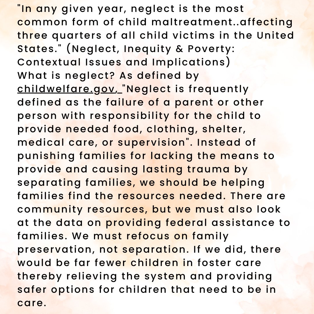@theamarafamily This will continue until we refocus on #familypreservation rather than separation. ~75% of removals are due to poverty. If we support families, there would be far fewer youth in the system thereby allowing more homes to be available to youth that need to be in #fostercare.