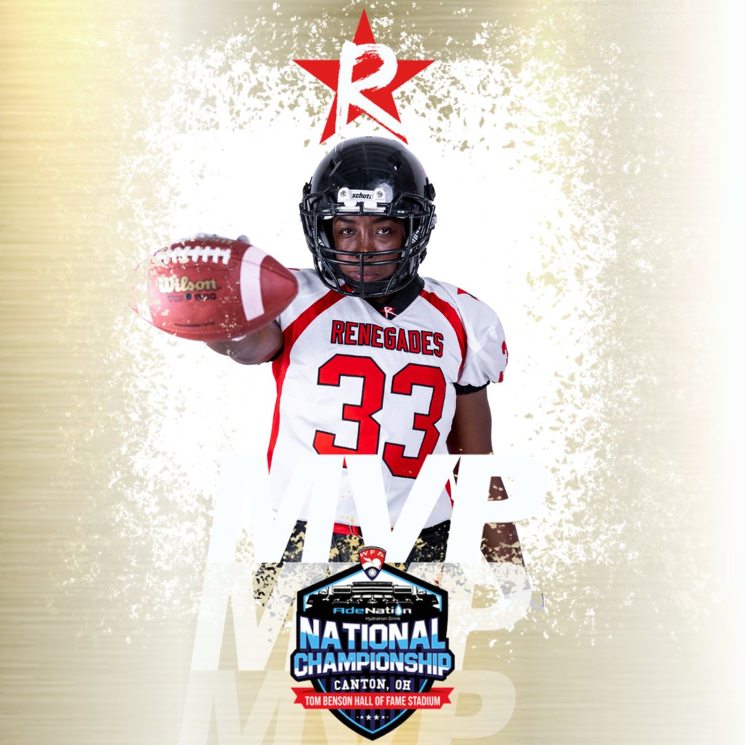 Your 2023 WFA National Champion MVP, the one and only Whitney Zelee. 4 tackles, 2 TFL, 3 tipped passes.
 
#BostonRenegades #WFAPro #NationalChampions