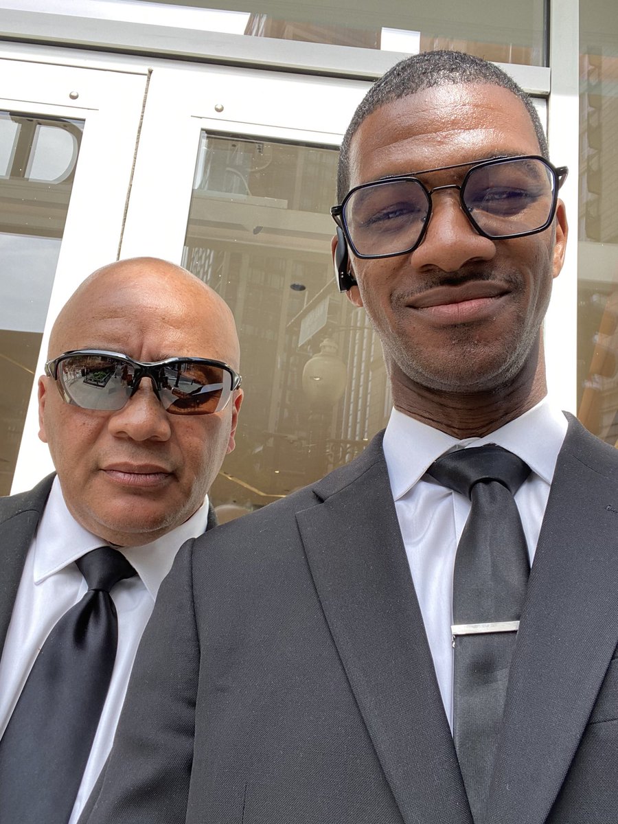 Two #Muslim Brothers in #chicago were working security at a #highendfashion retailer during the Holy month of #Ramadan discussing their desire for the holy month to last year round.  “Ramadan 365,” shouted Brother Leon Muhammad and I responded, “that’s a brand!”#ComingSoon