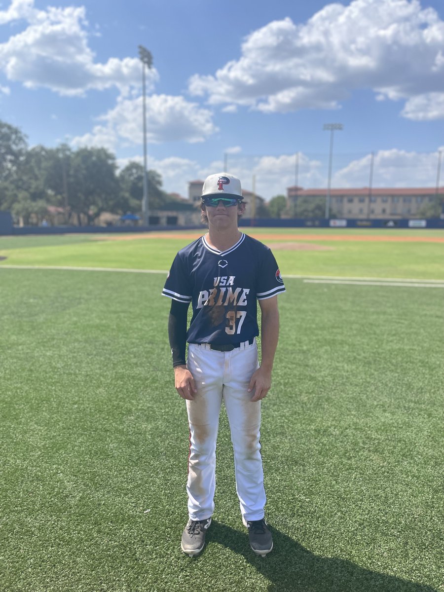 FiveToolSTX's tweet photo. F: @USAPrime_Austin 2025 9, WBA ATX Rebels 7
PoG: @SamKuhn2025 1-3, 3B, 2 RBI, BB https://t.co/RpM0tFzfaX