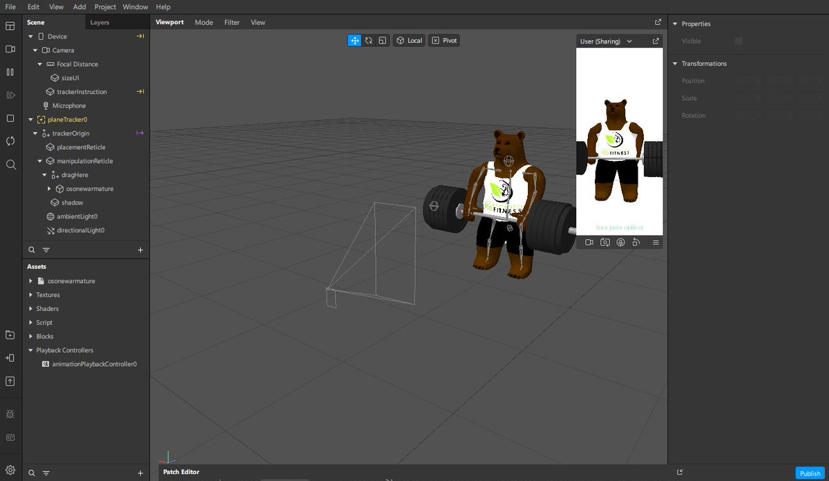 JustBlendOut22's tweet image. Hello everyone, now i&apos;m working with a customer with spark ar, really interesting program to filters in facebook and instagram, if anyone know more about this please tell me, i need learm more

#sparkar #blender #animation #META