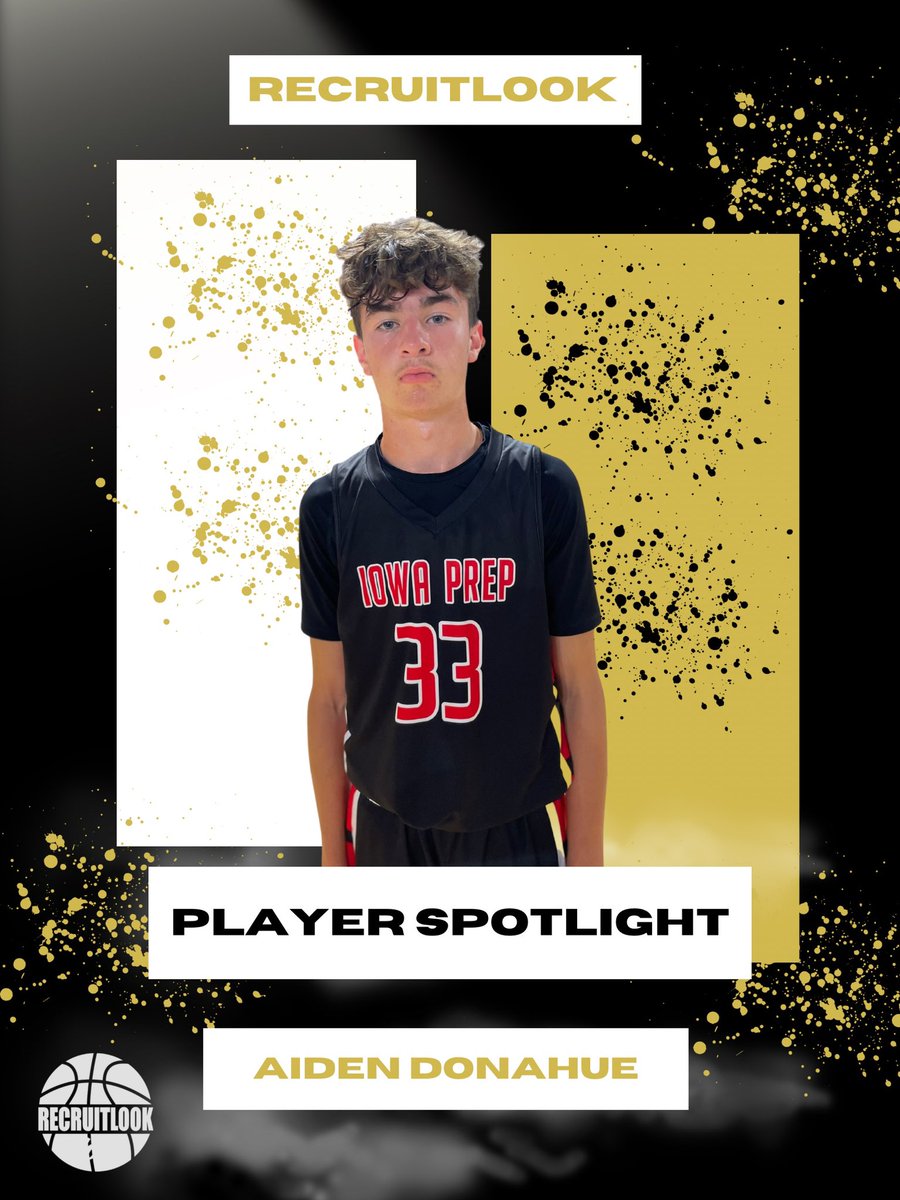 RL_Hoops's tweet photo. 🚨Player Spotlight🚨

‘25 Aiden Donahue, 6’0 G,
Iowa Prep Red-Stimson

🚨Sniper from beyond the arc
🚨H.S level Ball Handler 
🚨 Effective movement shooter
🚨Aggressive attacking the rim 

#RLHOOPS https://t.co/pzTdRkuY3g