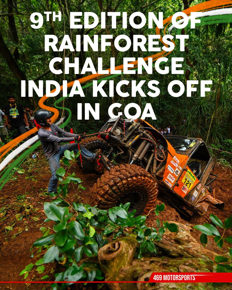 469moto_india's tweet photo. India’s biggest and toughest off-road motorsport event, the Rainforest Challenge (RFC) India is back with some much-awaited adrenalin-filled off-road action.Organised by Delhi-based @Cougarmotorspor…Read https://t.co/i5dX3R08Rt

#RainforestChallenge #RFCIndia #OffRoadMotorsports https://t.co/7GaJSIothD
