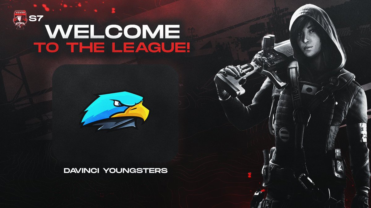We welcome @Davinci_Esports Youngsters to VIVID League Season 7!

@st3sssy     
<a href="/CivilViNCi/">˗ˏˋ💕𝐿𝒾𝒶🏁´ˎ˗</a>   
#Nulltante  
@J4nskl     
<a href="/Alopxs/">Torsten Nowak</a> 

@WysKyViN     
<a href="/Juu_R6/">Ju</a>   
<a href="/Aimb0tR6/">AimbotR6</a>     

Want a chance to participate?👀
Sign up now! 👇
opleague.pro/event/2702-VIV…
