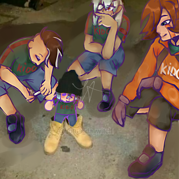 LaSantaPinguina's tweet photo. Lotus in the orion/ares series be like:

#oc #inazumaeleven #calebstonewall #josephking #joeking #davidsamford #inazumaelevenares #inazumaelevenorion #inazumaelevenoc https://t.co/lt9kJZMiRE