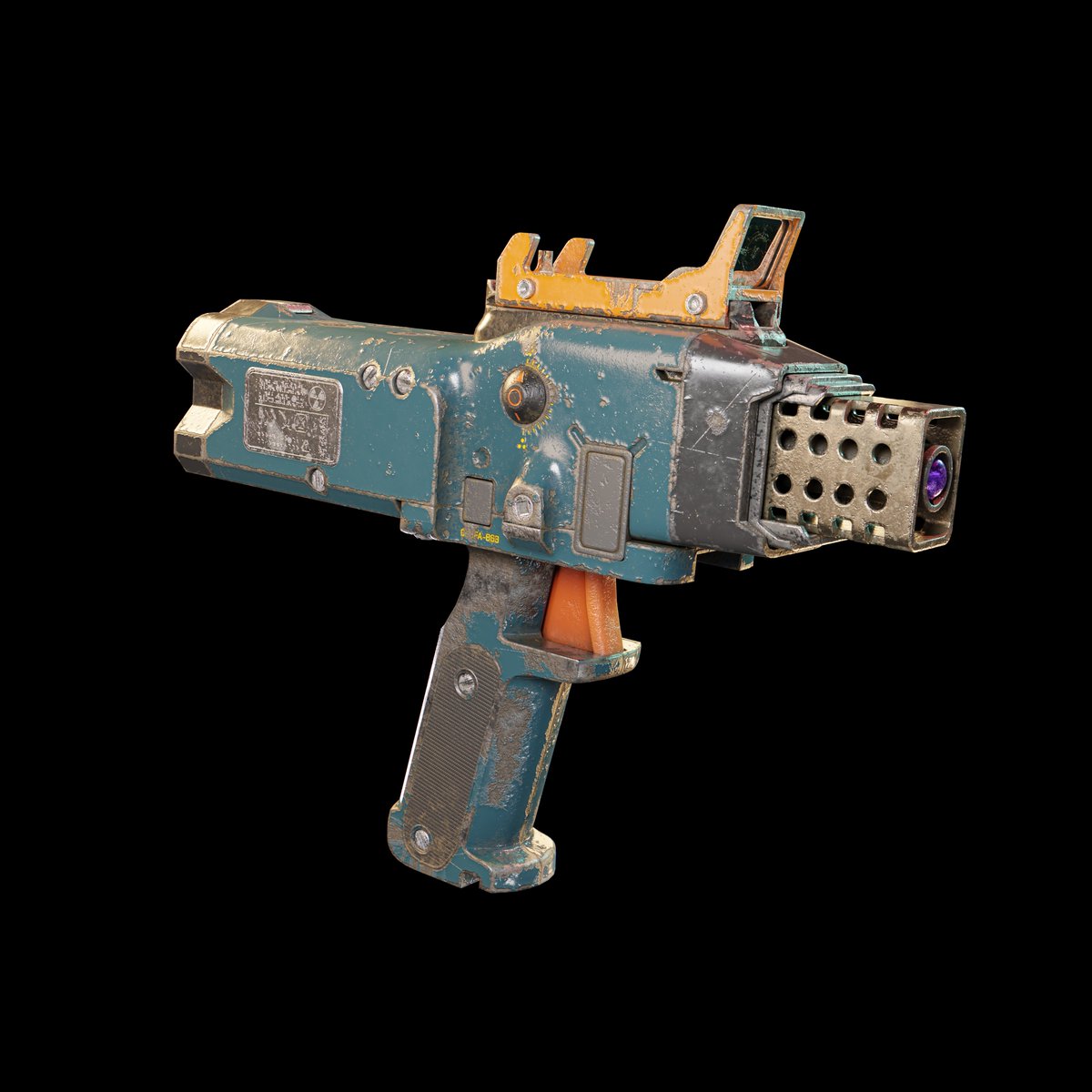 Mike65794415's tweet photo. Heat Blaster #blender3d #3d #modeling #gameassets #prop #pbr #realistic #gun #substancepainter #marmosettoolbag #blendercommunity #hardsurface #hardsurfacemodeling #physicallybasedrendering #weapons #wasted #rust #old #damage https://t.co/GmGV1D6NH2