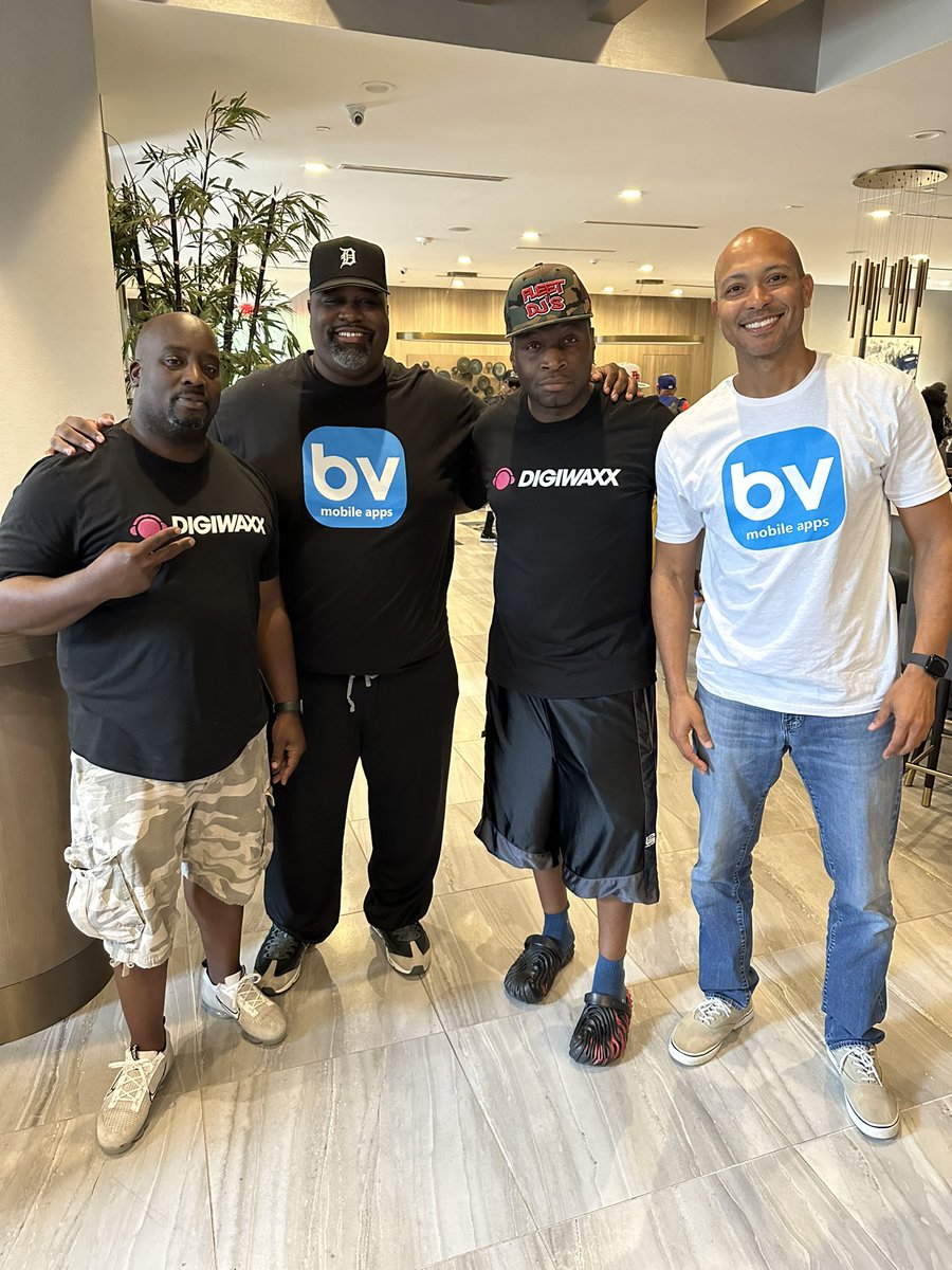 Great conversation with the good folks at @digiwaxx today. Big things coming!! 🔥🔥#fleetdjs #bvmobileapps #digiwaxx