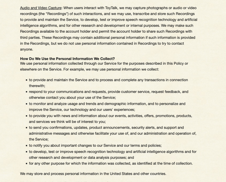 defenddigitalme's tweet image. Us remembering #Toyfail eight years on, every time we hear that the #Barbie film is so 'smart'.

theguardian.com/technology/201… #DPDIBill #privacy #AI