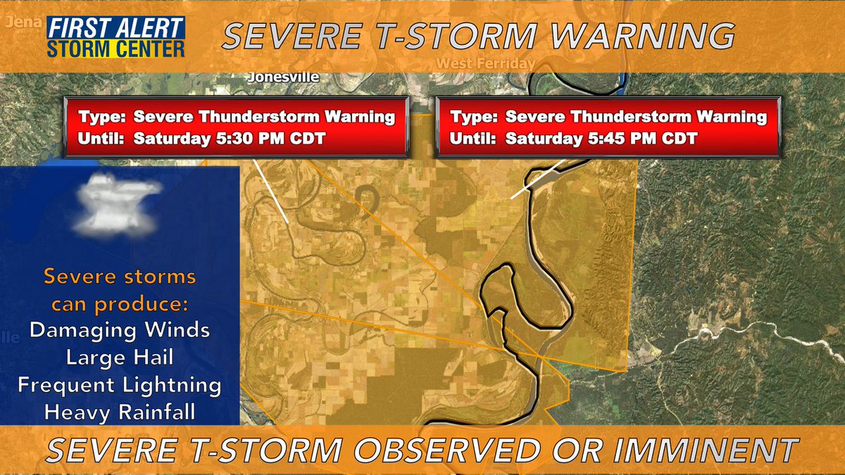 RT @KALBtv5: SEVERE T-STORM WARNING
UNTIL: 7/22 5:45PM
Interactive Radar: https://t.co/Bsx6Oc03d9 https://t.co/YAPHrqtEBp