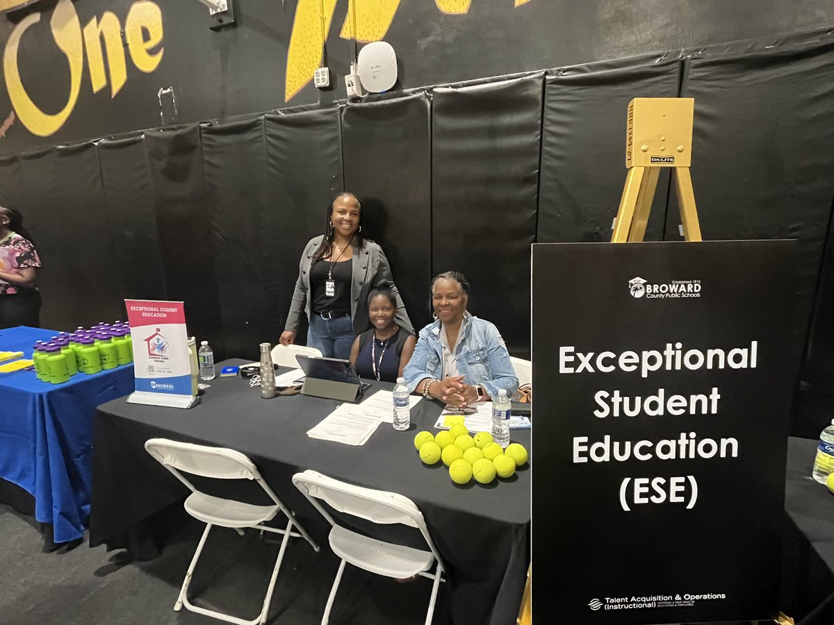 ESEbroward's tweet photo. Great morning @browardschools hiring fair @browardk12teach https://t.co/1G2DI6cjE4