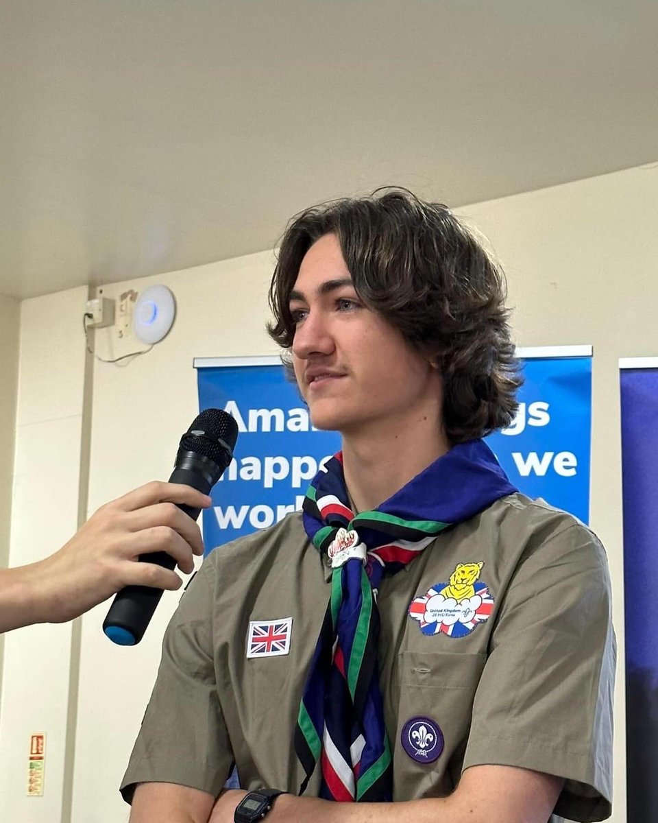 25wsj_unit61's tweet photo. Great to have South London members representing Unit 61 at South London Scout’s AGM

From the colour party, to those talking about their journey and congratulations to our assistant Unit Leader @joseph_scouts on receiving his jamboree wood badge! https://t.co/hOPmmji9Y2
