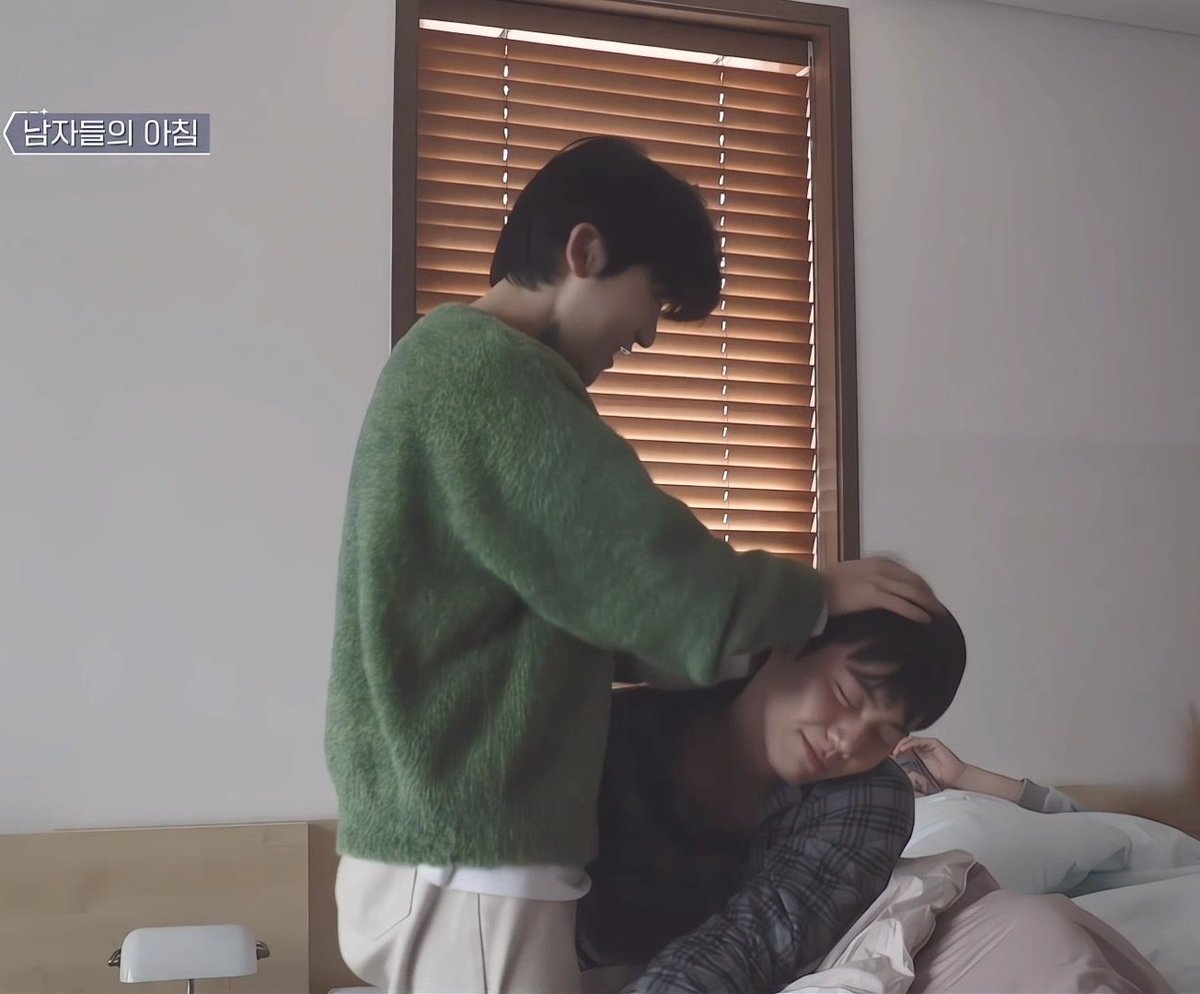 from reading sungho's letter to being woken up by him. junseong is so cute ❤️ #HisMan2 #남의연애2