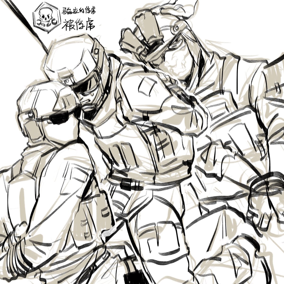 I'm gonna love this group。。。。 #cod #horangi #zimo #oni