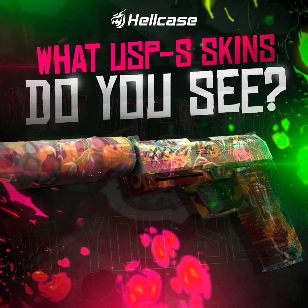 hellcase's tweet photo. Can you name all the skins layered on this USP-S?
Let us know in the comments down below!

#cs2 #hellcase #csgo #csgoskin #csgoskins #csgoskinsgiveaway #csgocases #csgocase #hellcasegiveaway #csgoskinsfree #csgoskinsgiveaway #counterstrikeglobaloffense #csgoonly #csgoskin https://t.co/KarR5q7uRz