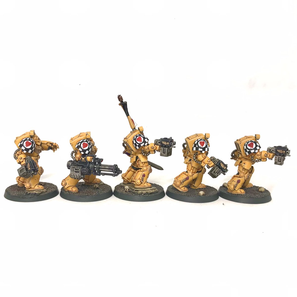 Binx_Paints's tweet photo. Have finished my Lamenters Terminators. #WarhammerCommunity #TeamBackBanner https://t.co/nnFjwLlJh9