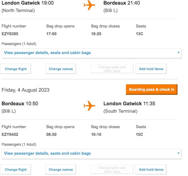 . <a href="/easyJet/">easyJet</a> your website says I can add hold baggage one way, rlse why have separate buttons here and why state the one way price of £37. Your customer service are claiming they ‘use the same system as the website’. 

please fix this.