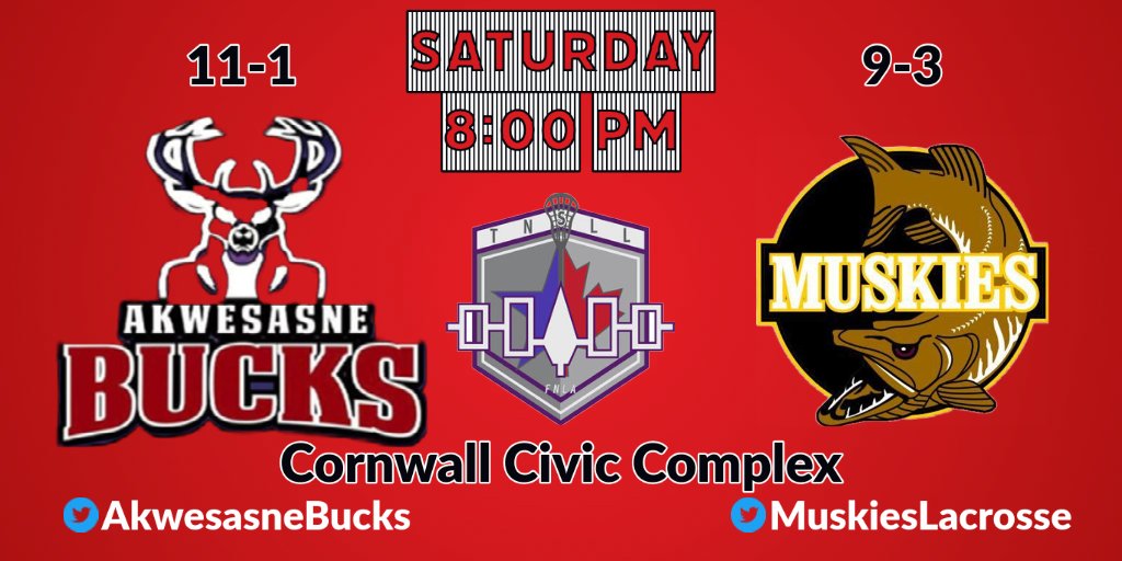Akwesasne Bucks (@akwesasnebucks) on Twitter photo Akwesasne Bucks wrap up the <a href="/TNSLL/">3 Nations Lax League</a> regular season tonight!
qslltnsll.lacrosseshift.com/stats#/305/gam… Akwesasne Bucks wrap up the <a href="/TNSLL/">3 Nations Lax League</a> regular season tonight!
qslltnsll.lacrosseshift.com/stats#/305/gam…