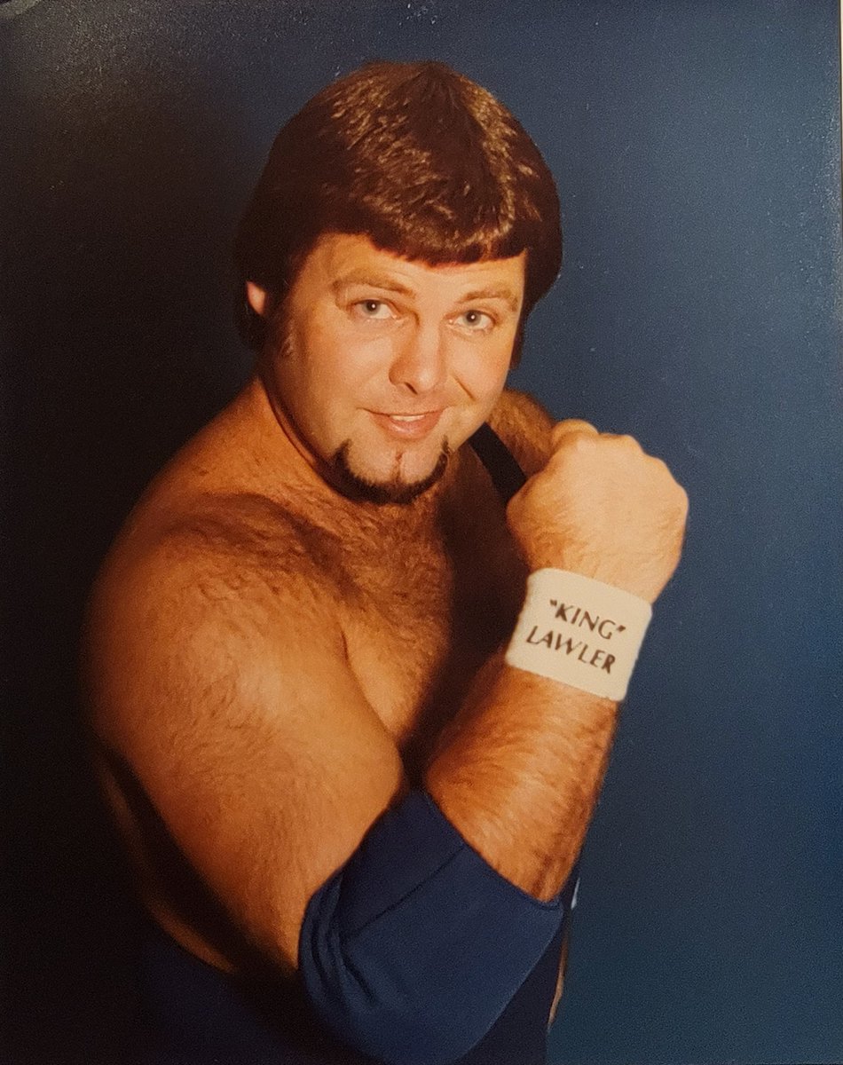 KayfabeCave's tweet photo. King, do you remember these wristbands from the 80s? What's their story? Who made them for you? Got them in a trade. It is a cool addition to my collection. @JerryLawler https://t.co/QUFlAGBnsZ