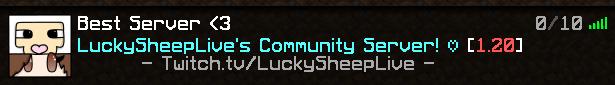 LuckySheepTweet's tweet photo. Time to play some #Minecraft with my community on #Twitch ✨
https://t.co/ehNGSe9lTN https://t.co/lFhbAYnN54