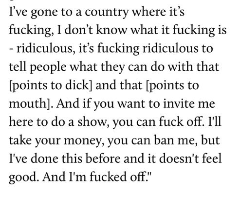 Mattys speech about anti-LGBT laws during The 1975s performance in Kual Lumpur #the1975