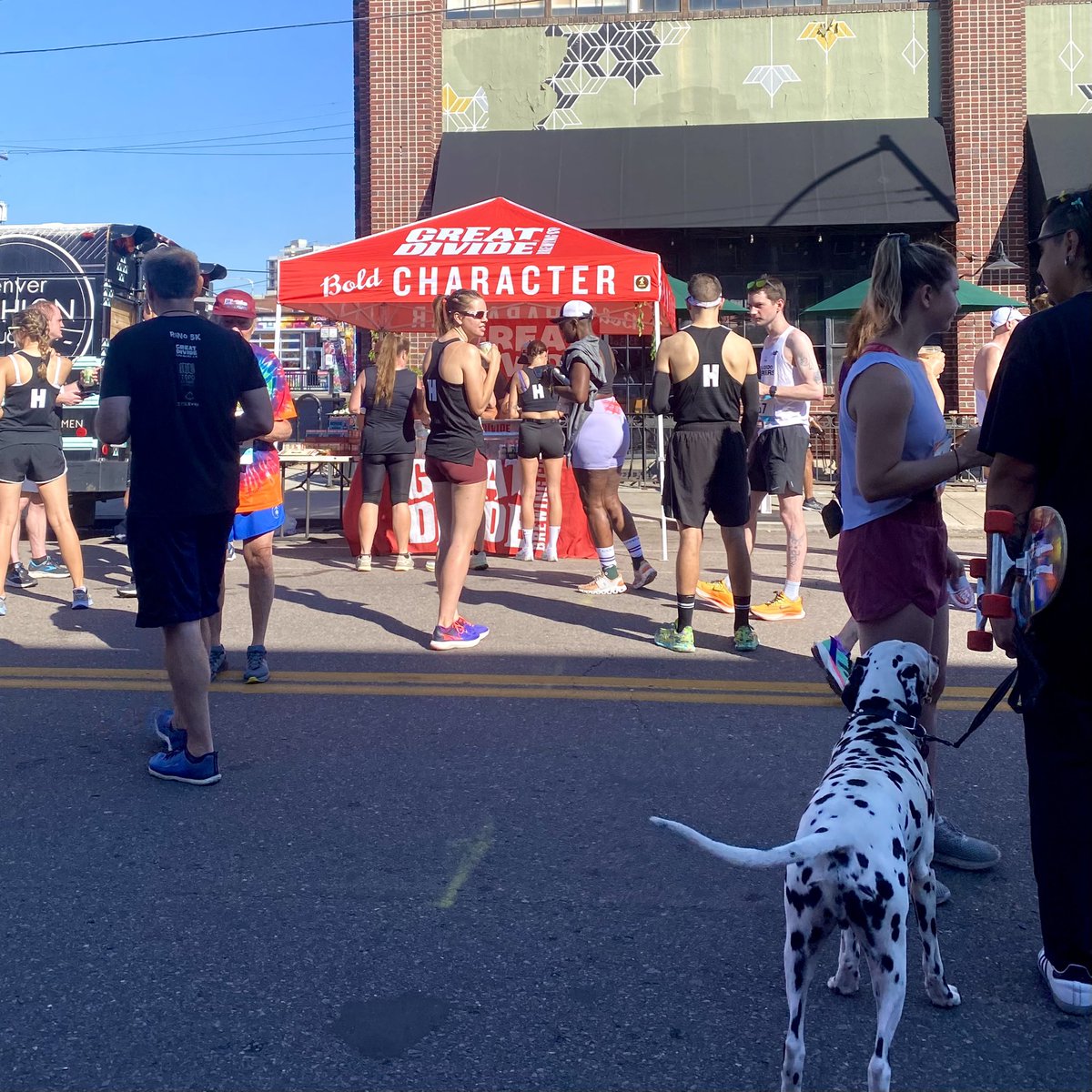 Congrats to today’s #Rino5k participants - a beer well deserved! 🏃‍♂️🍻 We are proud to be a longtime sponsor of this race right in our neighborhood and we can’t wait to do it again next year 🗓
