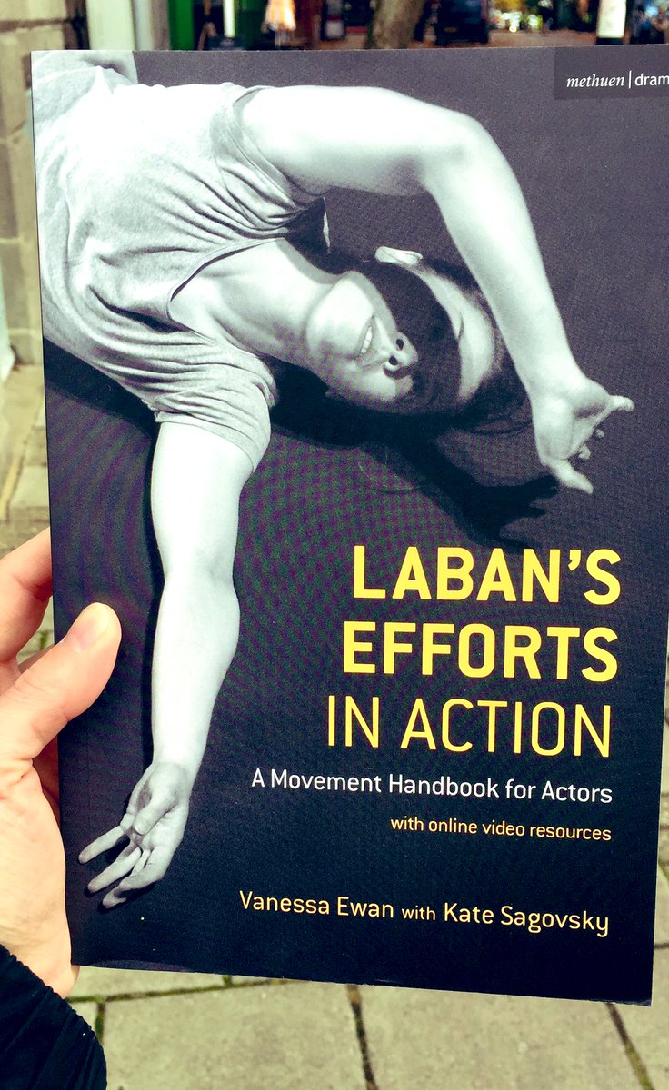 One of the most influential and inspirational people in my life and development as an #actor #VanessaEwan was in my home town! And she’s written a couple of books
#actormovement #royalcentralschoolofspeechanddrama #rcssd #debbiegreen #laban #labanefforts #animalstudies #transform