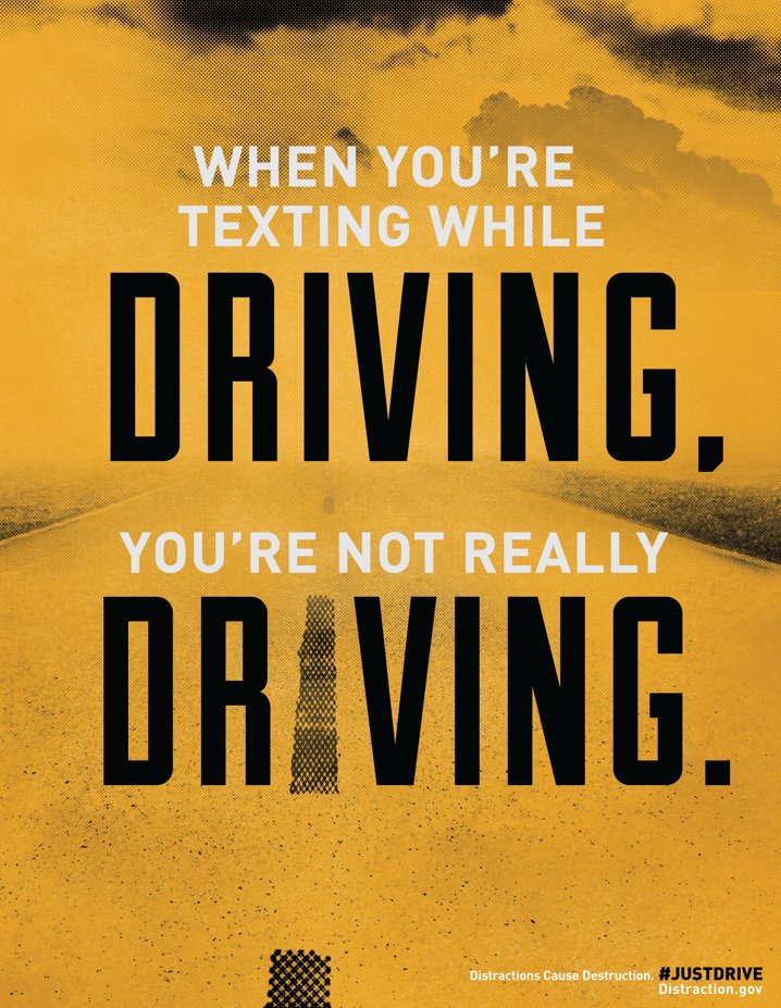 SouthDakotaDOT's tweet image. Multi-tasking while driving leads to multi-car crashes. 

Cellphone use, specifically, texting, talking, and social media use, is the most common form of distracted driving in the United States and it claims thousands of lives nationwide each year. 

#JustDrive #SDDOT #SD511