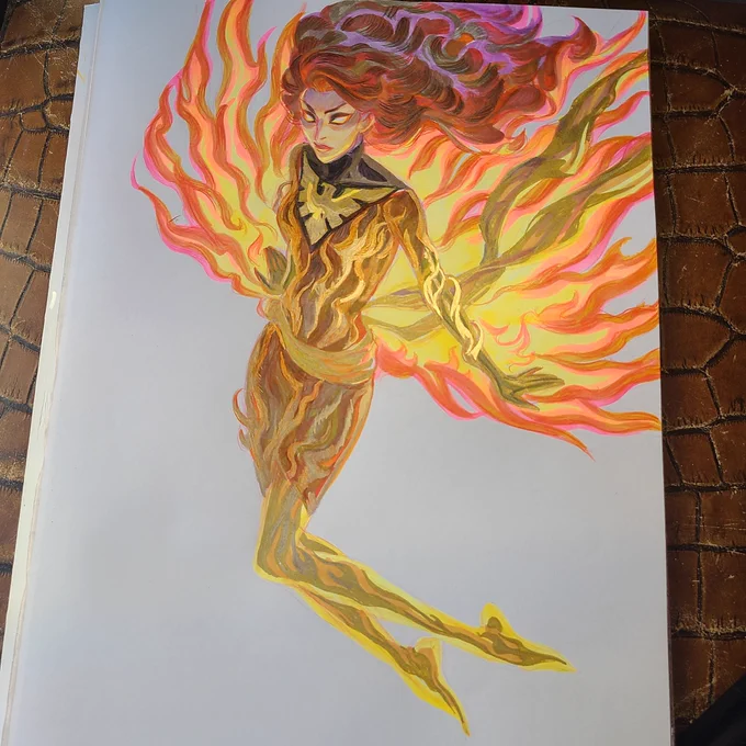 Finish. #darkphoenix #jeangrey #xmen #fanart