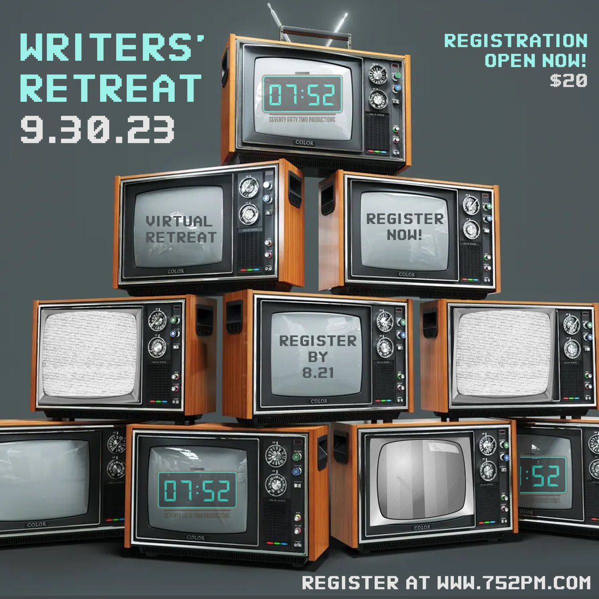 REGISTRATION IS NOW OPEN!

Don't miss out, click the link in our bio to secure your spot!

#Writers #752pm #BlackWriters #Playwrights #Screenwriters #BlackProducers