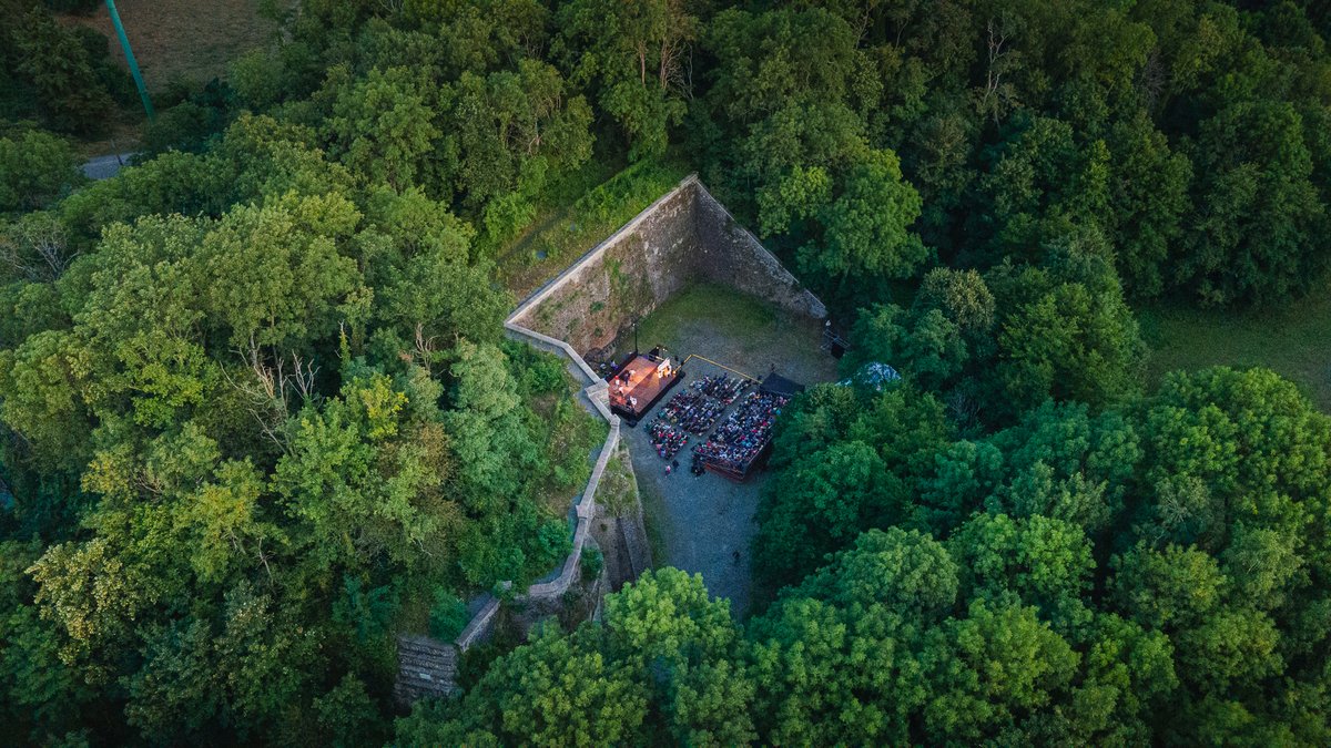 #NDLM2023 🦩
Hier soir, la cie Les Joues Rouges jouait "L'écume des jours" dans l'écrin des fours à chaux à Louverné. Une plongée dans l'univers de Boris Vian, donnant à vivre un cocktail d'émotions !
✨ Rdv ce soir à Origné pour la (re)découvrir au Château de la Roche.