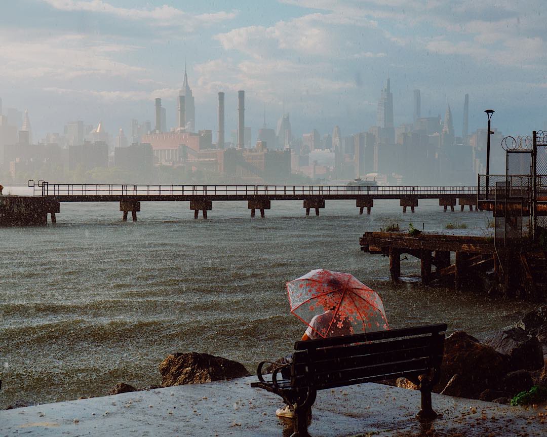 Chance of rain 
#NewYork