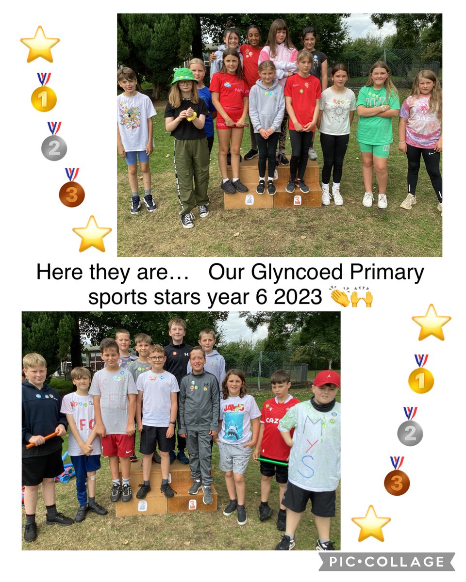 gpsmisswoods's tweet photo. @GlyncoedP @GPSMrsLCook @GPSMissSmith @gpsmridrake @GPSMrW 
Year 6 sports day 2023 ⭐️🥇🥈🥉⭐️
Well done to all who took part 👏🙌 https://t.co/qEopBIPfZP