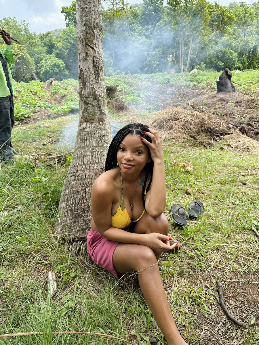 HalleBailey's tweet photo. happy as can be 🌻 https://t.co/IMZaPiF4WT