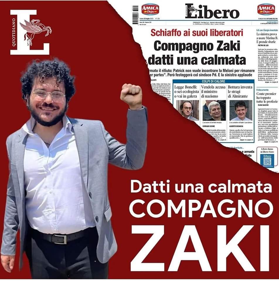 beppe6965's tweet photo. feccia rossa ✊
#Zaki https://t.co/86sfyMRyWL