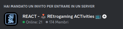 Nikoh77's tweet photo. #buonpomeriggio REtrogaming ACTivities (aka REACT) è un #server #discord #italiano con #mercatino usato a tema #retrogaming #retrocomputing #misterfpga #amiga #commodore #c64 #atari #snes #nes #sega #gameboy #nintendo #crt #dreamcast #PlayStation #xbox
https://t.co/WKMO7nEEEo https://t.co/vXTyy86y3H