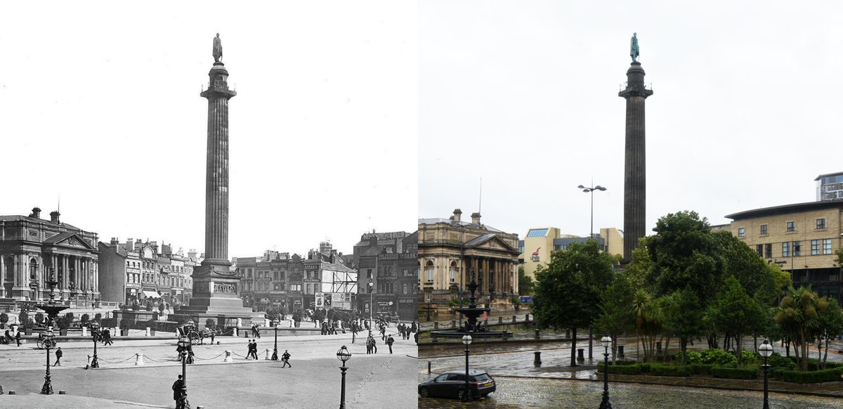 RT @keithjones84: William Brown Street and Commutation Row, 1890s and 2023 https://t.co/5qI9frDWKb