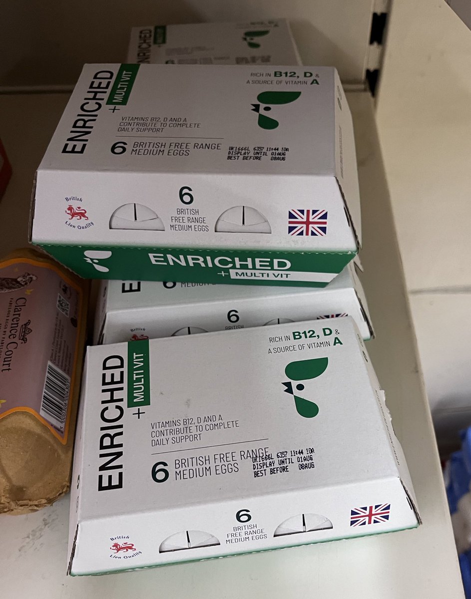 Took me a moment to realise these were eggs and not, idk, painkillers