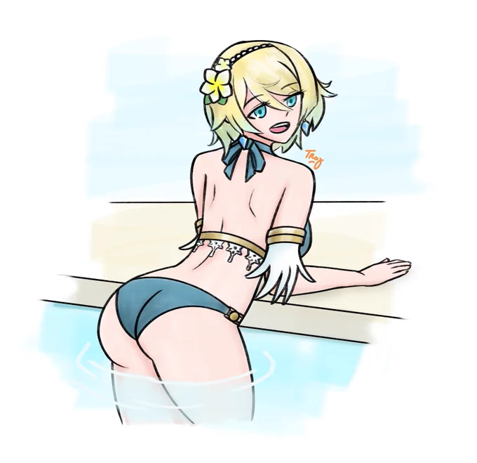 Summer Fjorm Whoops it's been 4 months since my last drawing, my bad. 