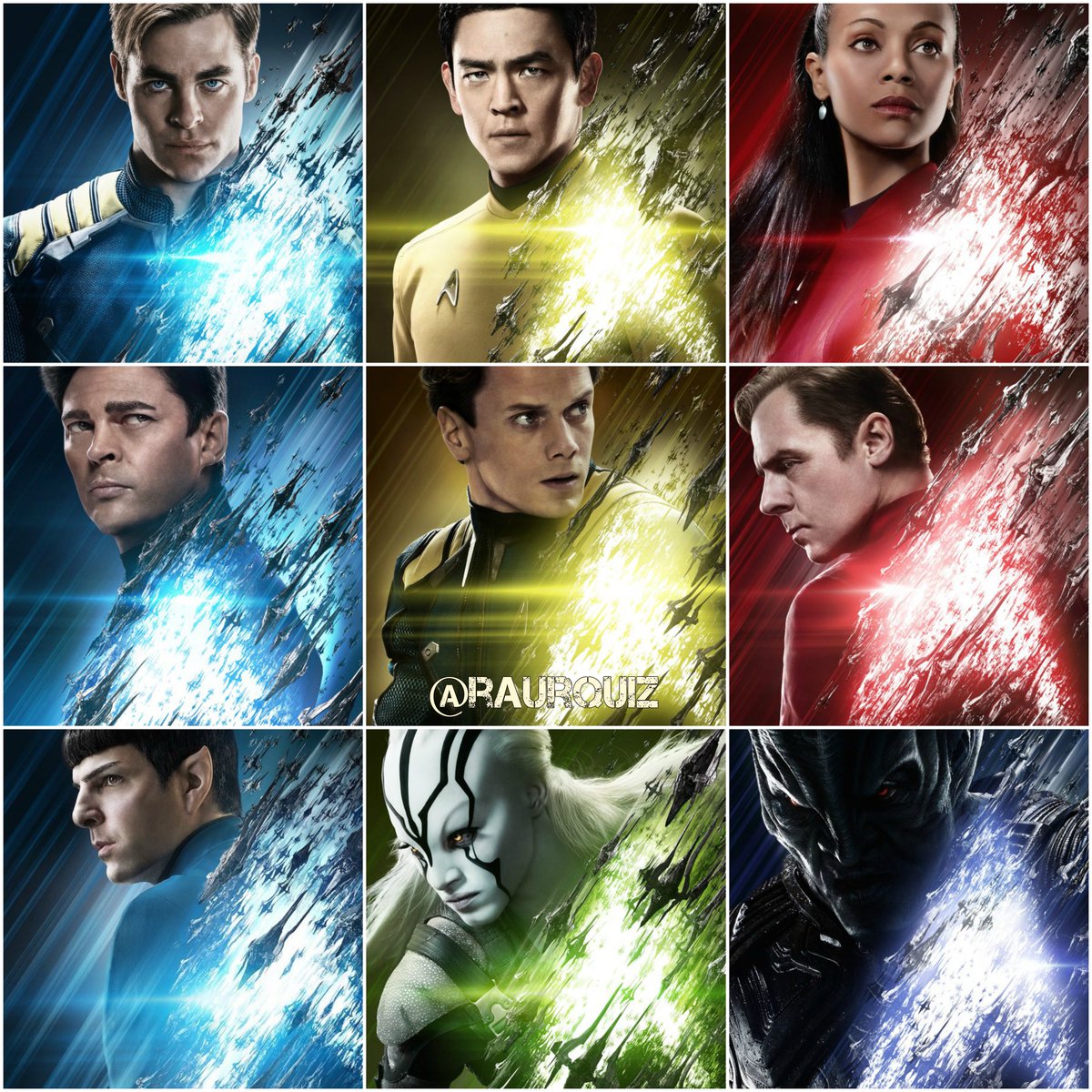 raurquiz's tweet photo. #otd #startrekbeyond #kirk #spock #mccoy #bones #uhura #sulu #chekov #scotty #jaylah #krall #startrek56 @TrekMovie @TrekCore @StarTrek @StarTrekOnPPlus https://t.co/hKADajofaL